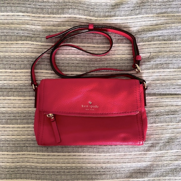 Kate Spade Hot Pink Crossbody Purse